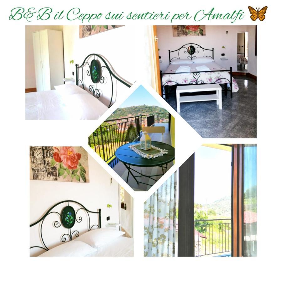 Il Ceppo Sui Sentieri Per Amalfi Bed & Breakfast Pimonte Ngoại thất bức ảnh